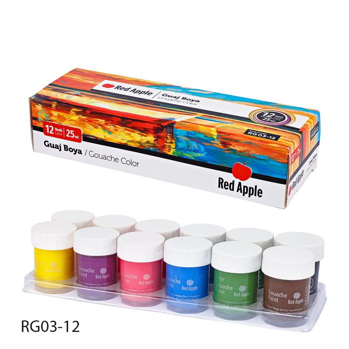 RG03-12 Red  Apple გუაში 12 ფერიანი pg-83420 
