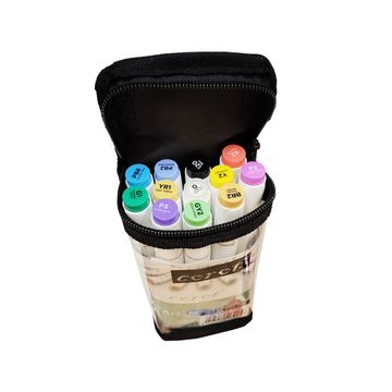 ხატვის მარკერი 12 ფერიანი kl-8606-12b pg-82015 