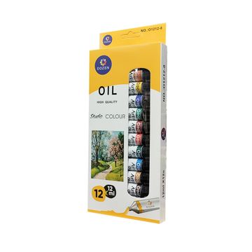 ზეთის საღებავი 12ფერიანი o-1212-8 pg-82002 