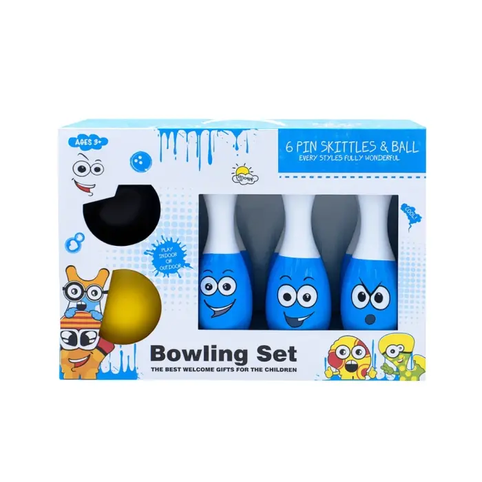 Toy - 8825BI - Bowling Set - სათამაშო ბოულინგის ნაკრები pg-85344color ლურჯი 