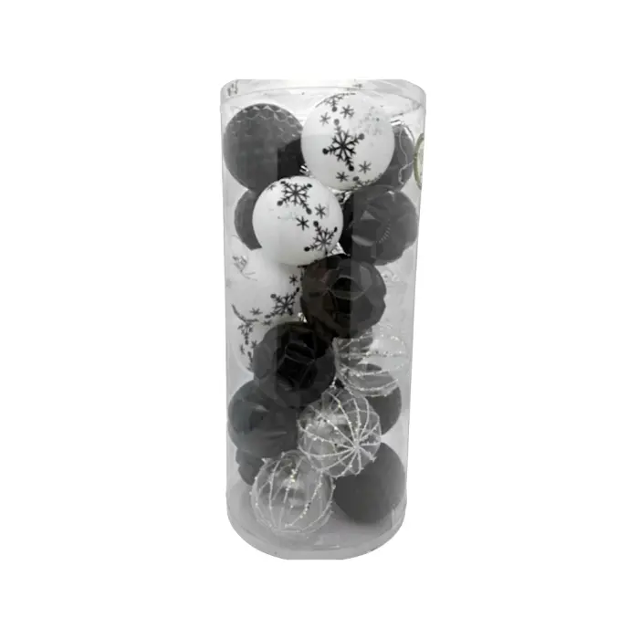 Christmas Tree Decoration - XOX-24208(8cm) - ნაძვისხის სათამაშო ბურთები pg-16314 