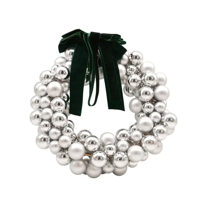 Wreath of Christmas balls - XOX-LR001-15/21 - ნაძვისხის დეკორაცია გვირგვინი pg-86014 