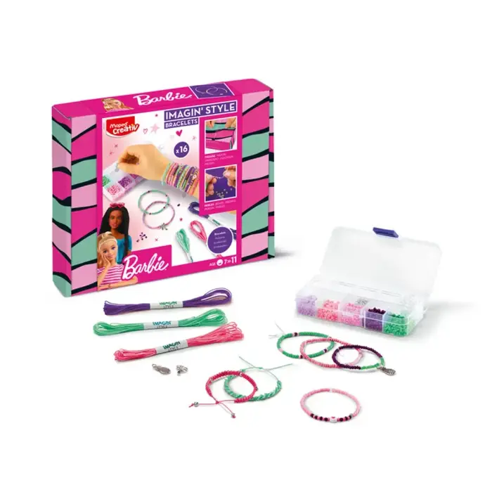 Maped - 907472 - Imaginstyle Bracelets Barbie - სამაჯურები - კრეატიული ნაკრები - ბარბი pg-83529 