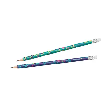 Maped - 851818 - Graph Extru Penc Glittrdeco Hb Eras Pot - შავი ფანქარი pg-83820 