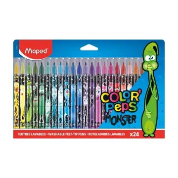Maped - 845401 - Felt Tips ColorPeps Monster X24 - ფლომასტერი pg-83804 