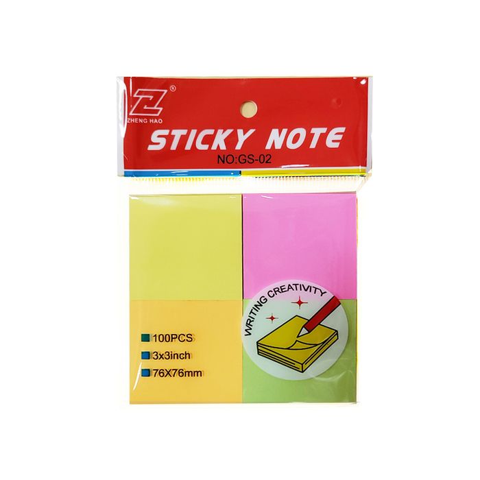 Sticky Notes - stik-3c - ჩასანიშნი ფურცლები - წებოვანი pg-82704 Sticky Notes - stik-3c - ჩასანიშნი ფურცლები - წებოვანი pg-82704