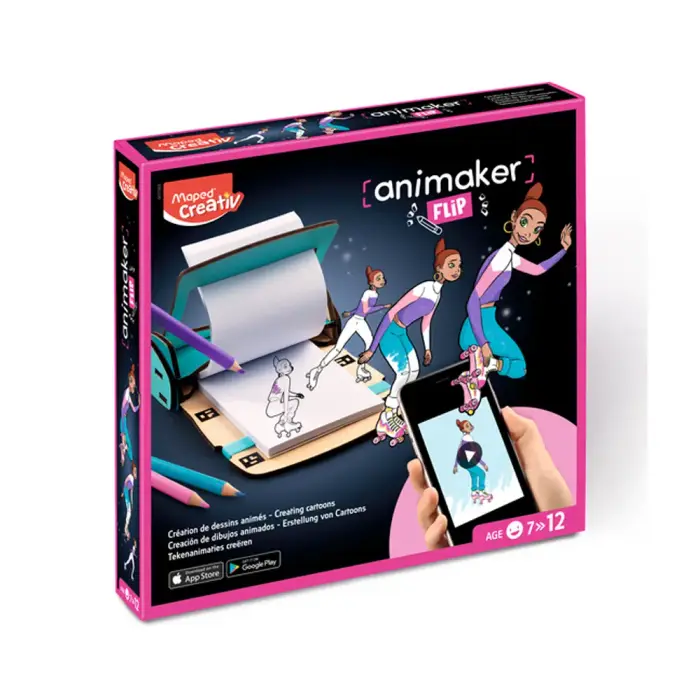 Maped - 907068 - Animaker Flip Poetic -  გასაფერადებელი - კრეატიული ნაკრები mp-907068 pg-83521 
